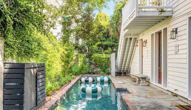 Serene Escape Over Heated Pool, 1 Block to King St