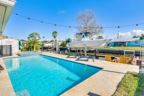 Spacious Canalfront Home w/Pool ~ 1/2 Mi to Beach