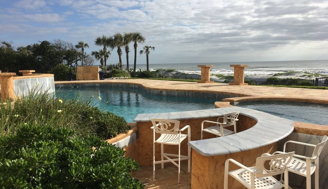 Stunning Oceanfront Estate with Ocean and Golf Course Views