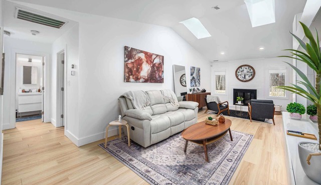 Stylish Ranch with Fenced Yard & Peloton Bike