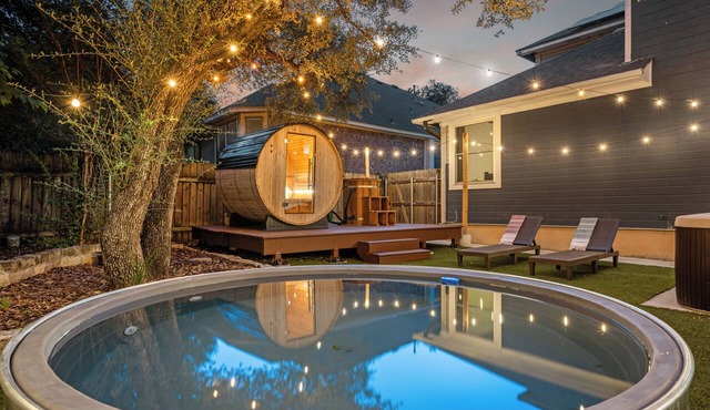 The Green Room Getaway: Pool, Luxe Spa, Game Room, Cinema