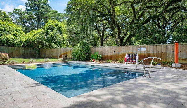 The Palmetto Pool House | 4 BR + Arcade Room