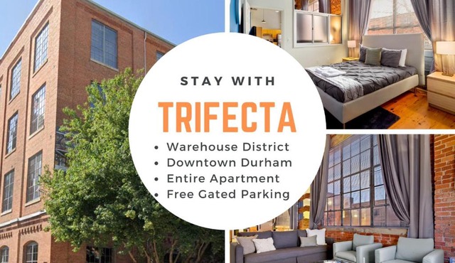 Trifecta Historic Brick 2BR Getaway Superhost