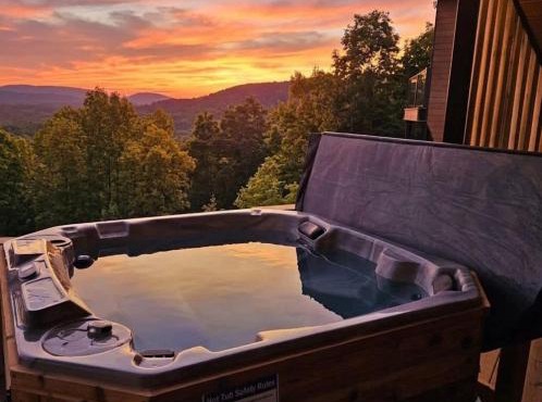 Twilight Timber at Saluda Mountain Retreats
