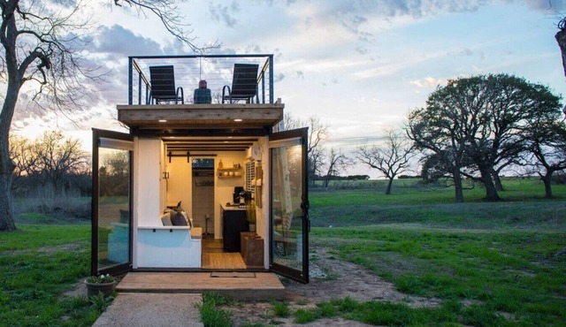 Unique Container Home in Waco