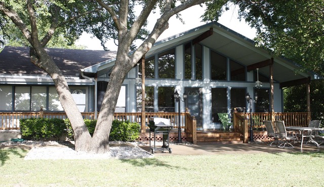 Updated Cedar Creek Lake Retreat with Open Water Views, Fishing Dock & Kayak