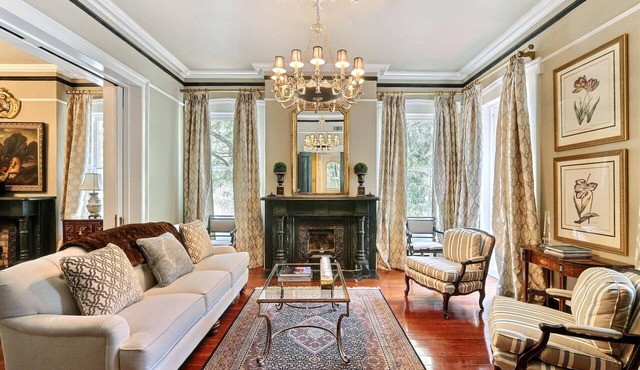 W Jones St. Luxury Parlor- Private Balcony & Off Street Parking Included!