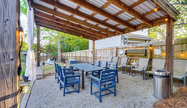 Walkable Location! Dtwn Cary Escape w/Fire Pit