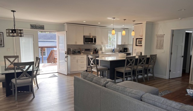 Walking distance to the ICW, mancave with a pool table and outdoor kitchen.