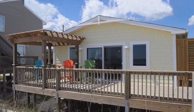 Wholly Mackerel - Oceanfront, 2 Bedroom, Adorable Cottage in Surf City! Dog