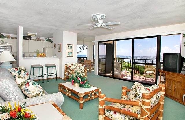 Kauai Beach Villas H-3: 2 BR / 2 BA condo in Lihue, Sleeps 6