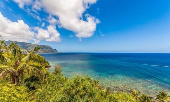 Princeville Condo | AC! Stunning Ocean Views - Walk to the beach #133-134