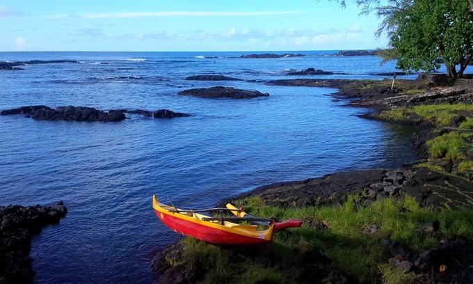 Hilo House | Elegant 1937 Home Steps Away from Black Sand Beaches