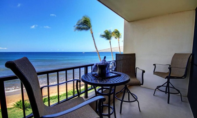 Kihei Condo | Exquisite Renovated Beachfront Haven - Experience Sugar Beach #329
