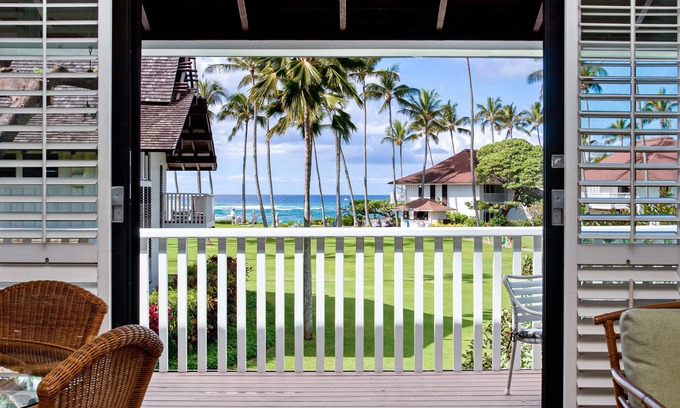 Poipu Condo | Lovely Ocean View Second Floor End Unit, Great Views, Tennis Club Included