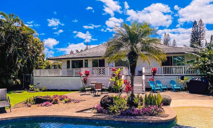 Haiku House | Maui Tropical Paradise - Vacation Home In Haiku - Pool/Spa
