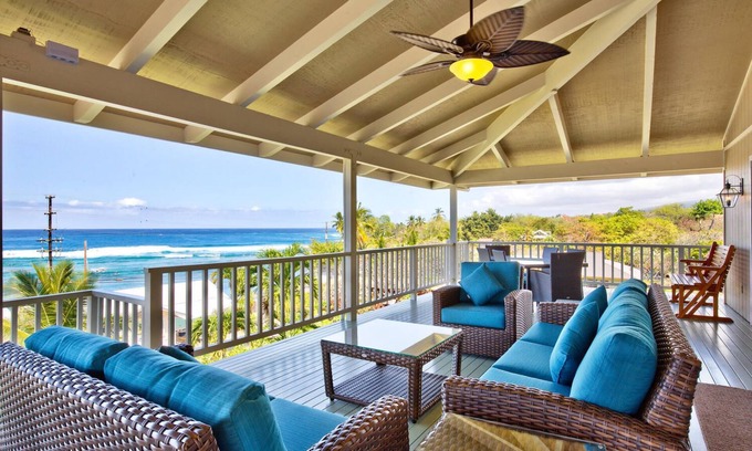 Kahaluu Bay Condo | 🏖️Penthouse | Spectacular Ocean Views | Across From Snorkeling Beach