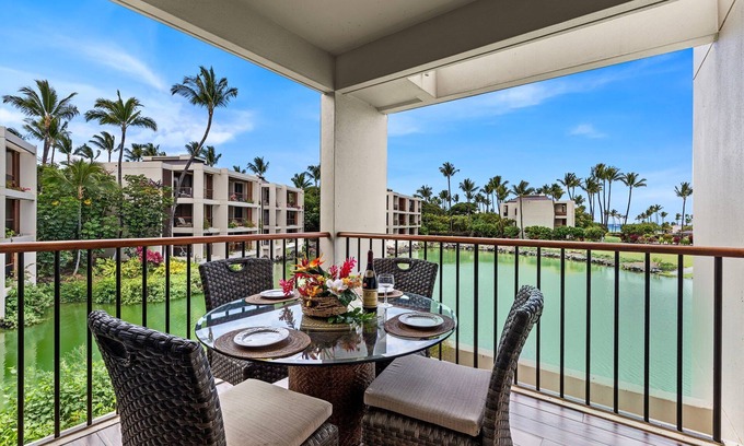 Kamuela Condo | ποΈ Private Beach | Lagoon & Ocean View | Concierge Included | Spacious Lanai!
