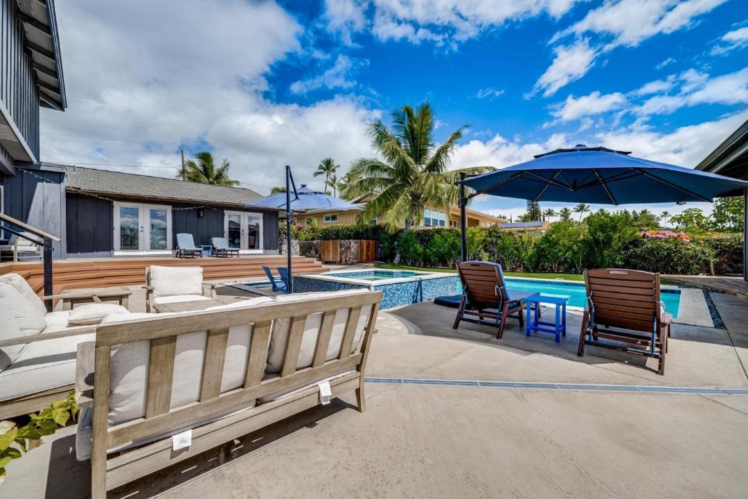 Wailea House | Modern Bliss: 4BR5BA Home with Cascading Hot Tub Private Pool and Ultimate Relaxation