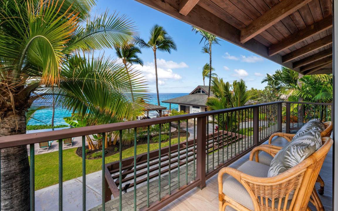 Photo of Patio Balcony in Kahaluu Bay