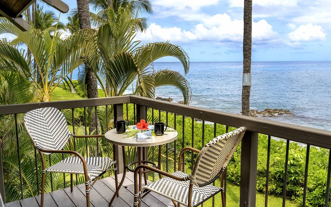 Photo of Patio Balcony in Kahaluu Bay