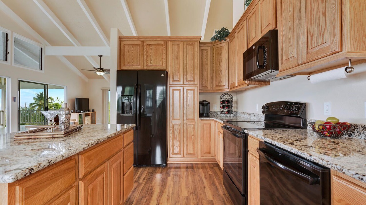 Photo of Kitchen in Kahaluu Bay