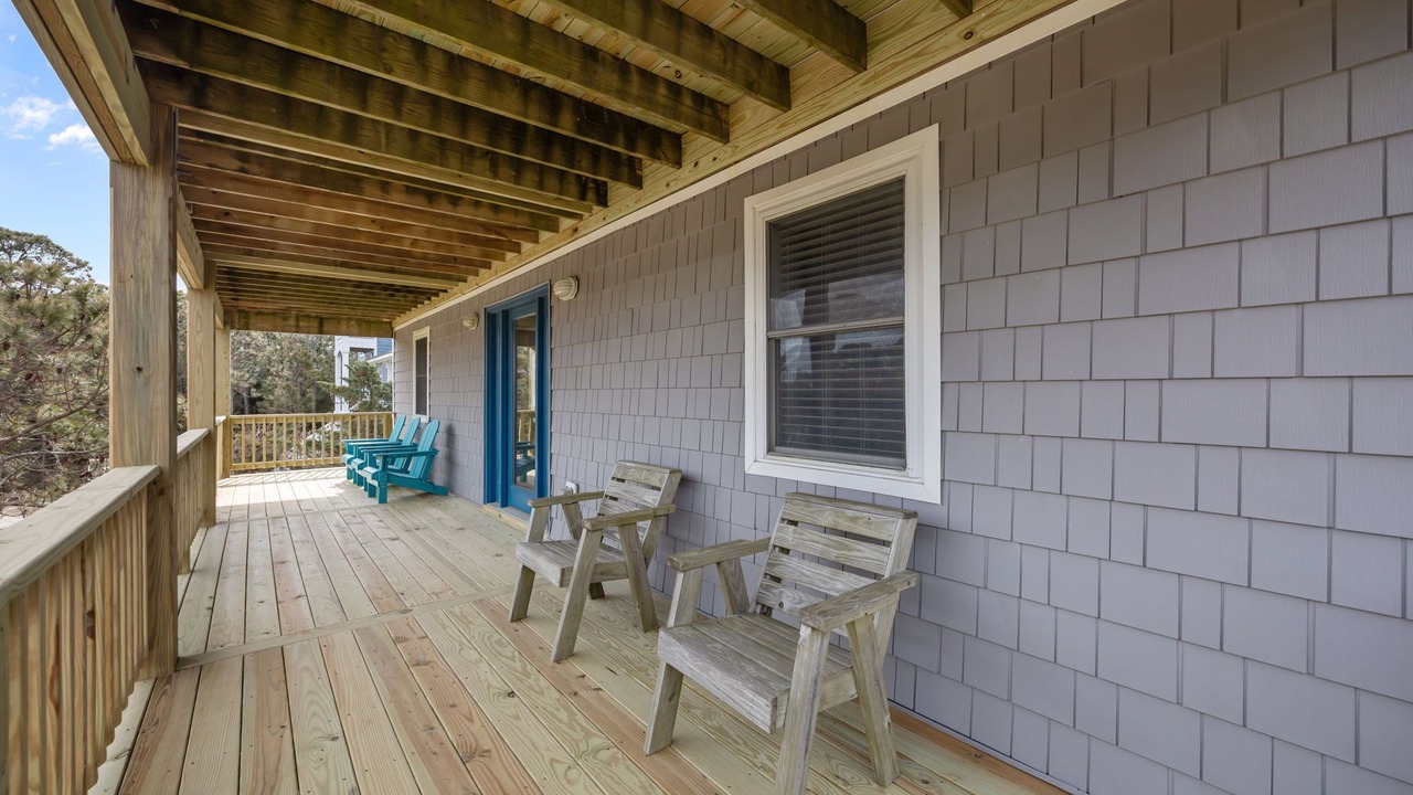 Photo of Patio Balcony in Wind Over Waves