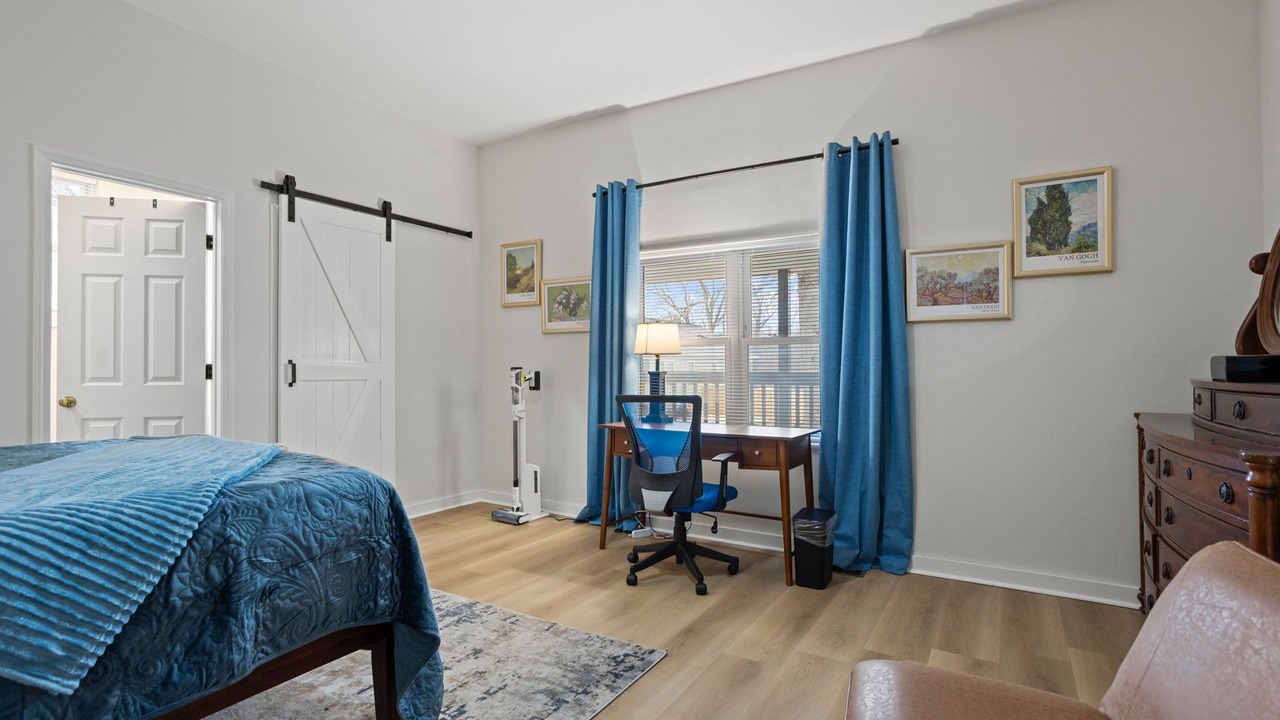 Photo of Bedroom in Woodside Cotton Mill Village Historic District