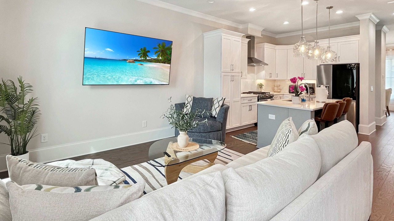 Photo of Livingroom in Hitch Village - Fred Wessels Homes
