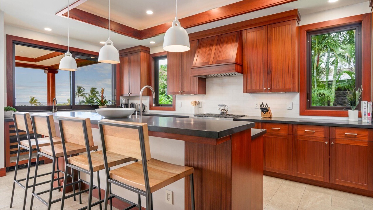 Photo of Kitchen in Kaupulehu