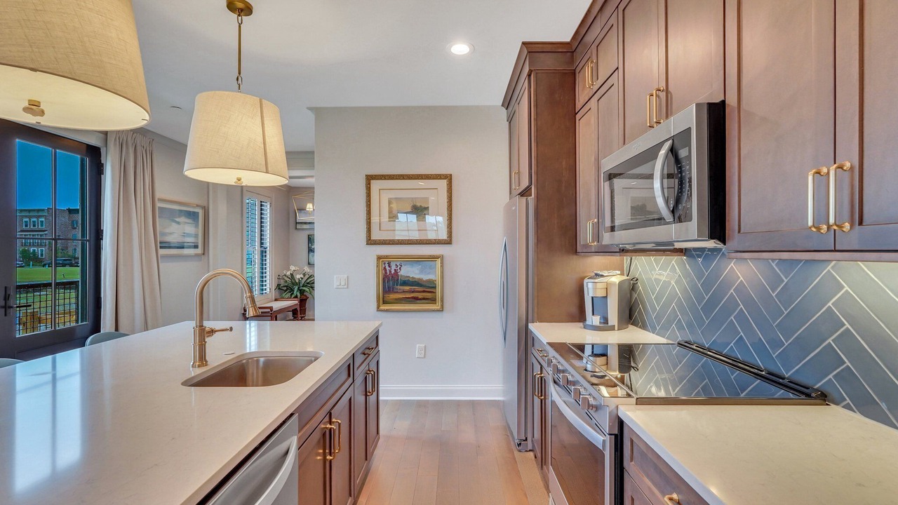 Photo of Kitchen in Hitch Village - Fred Wessels Homes