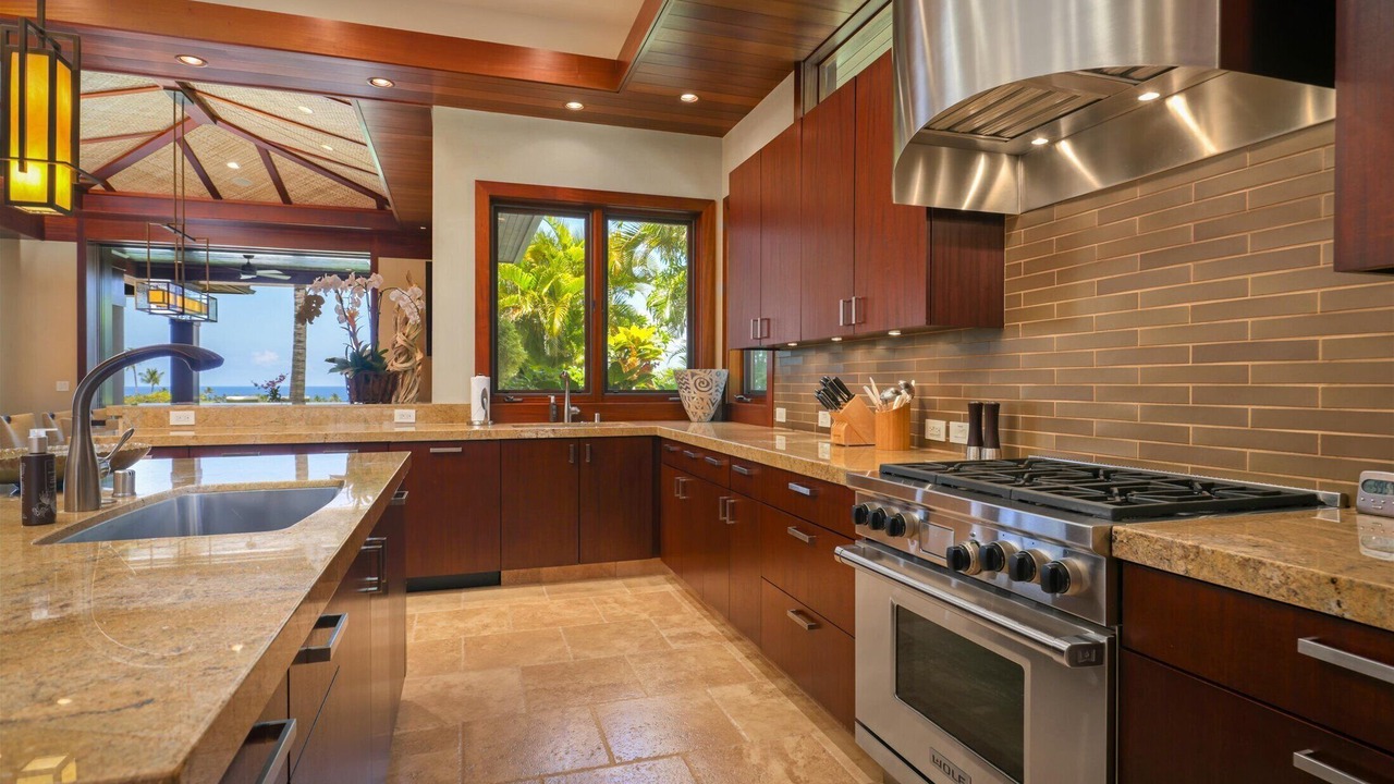 Photo of Kitchen in Kaupulehu