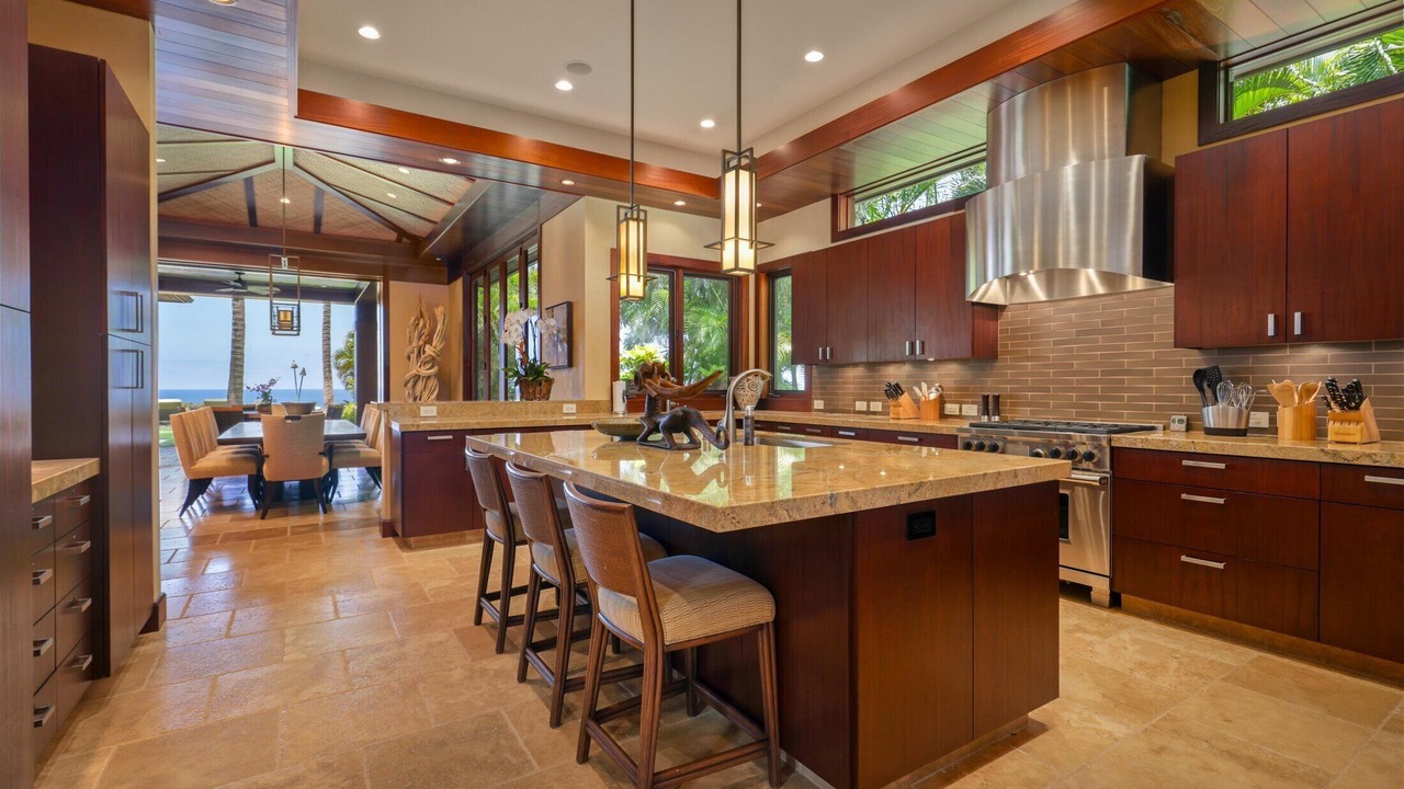 Photo of Kitchen in Kaupulehu