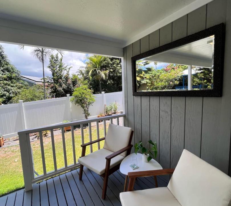 Photo of Patio Balcony in Kahaluu Bay