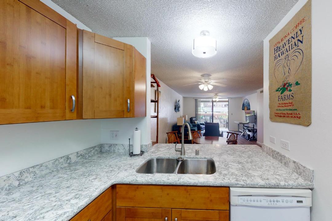 Photo of Kitchen in Kahaluu Bay