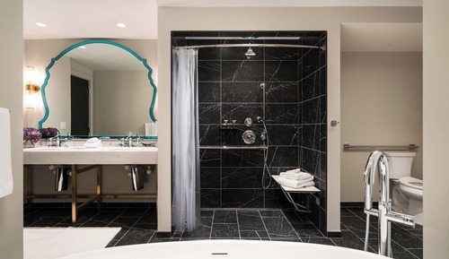 Suite, 1 Bedroom, Corner (Mobility Accessible, Roll-In Shower)