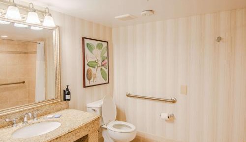 Queen Room with Two Queen Beds and Roll-In Shower - Mobility Access/Non-Smoking