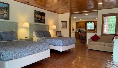 Deluxe Suite, Kitchen, Courtyard Area