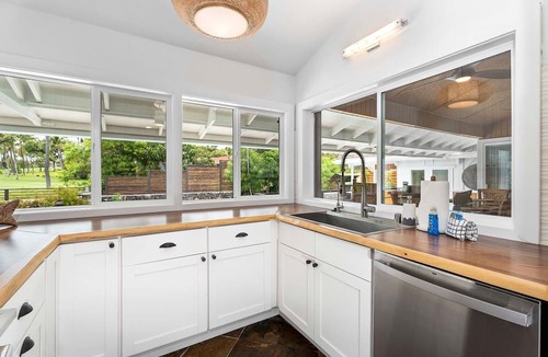 Keauhou House | Manukai Hale: Luxe Golf View, Pool, Boho Charm, & Prime Location Near Heeia Bay