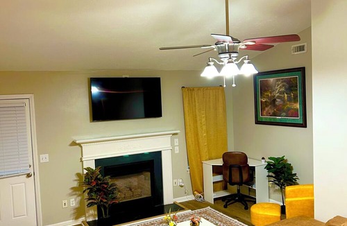 Greenville House | Stylish 2BR Townhome, Pet-Friendly, Parking, Near ECU!